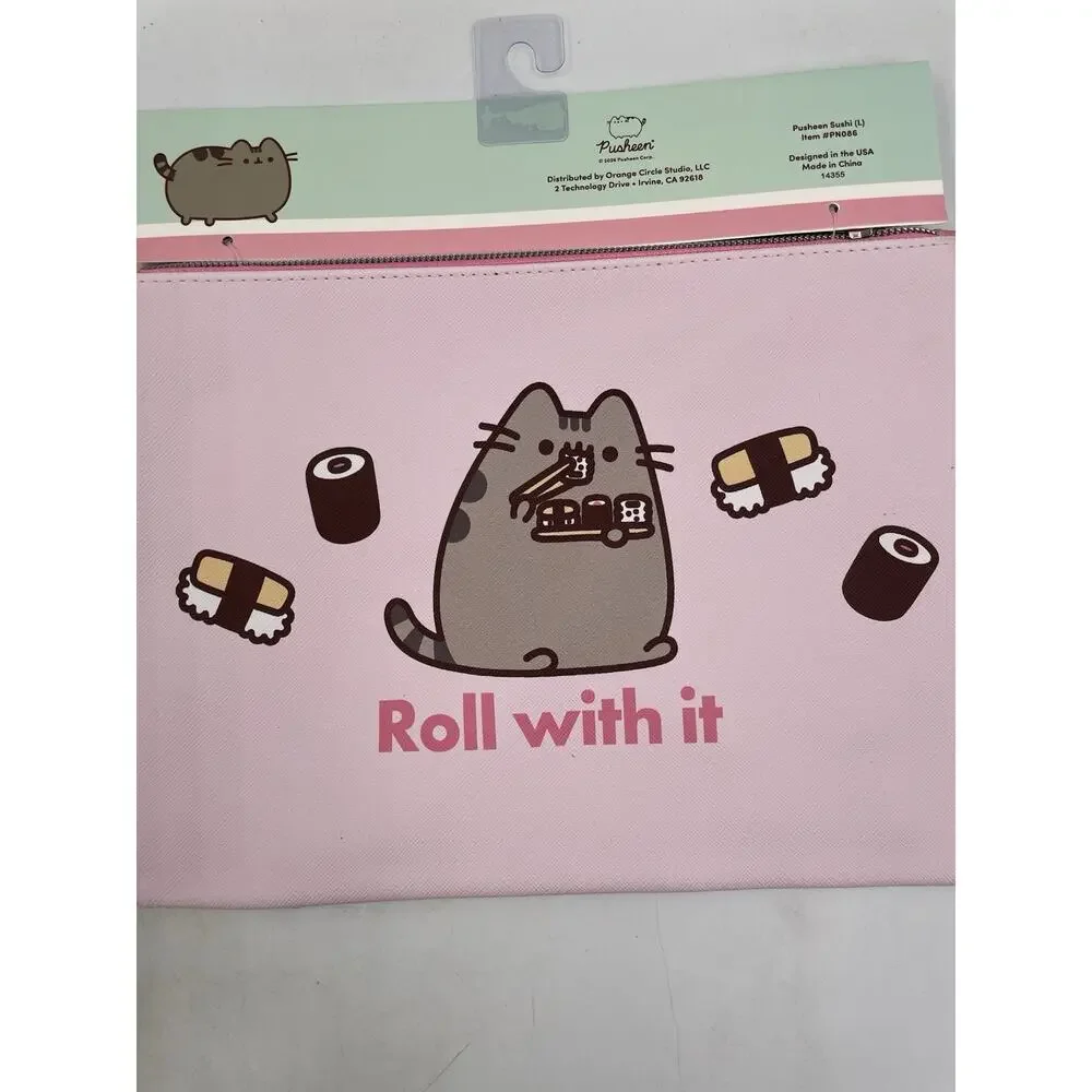 Pusheen “Roll With It” Pencil/Makeup Pouch